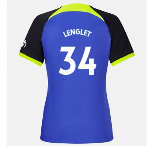 Fotbalové Dres Tottenham Hotspur Clement Lenglet #34 Dámské Venkovní 2022-23 Krátký Rukáv